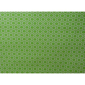 10cm beschichtete Baumwolle 6-kant apfelgrün   (Grundpreis € 18,00/m)